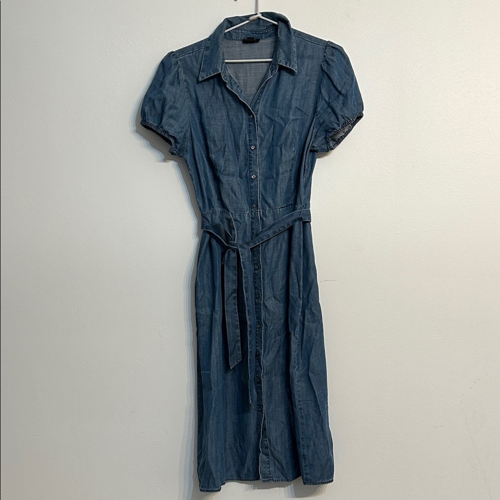 Ann Taylor Indigo Midi Dress
